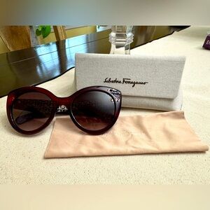 Salvatore Ferragamo Women's SF964S Acetate Sunglasses